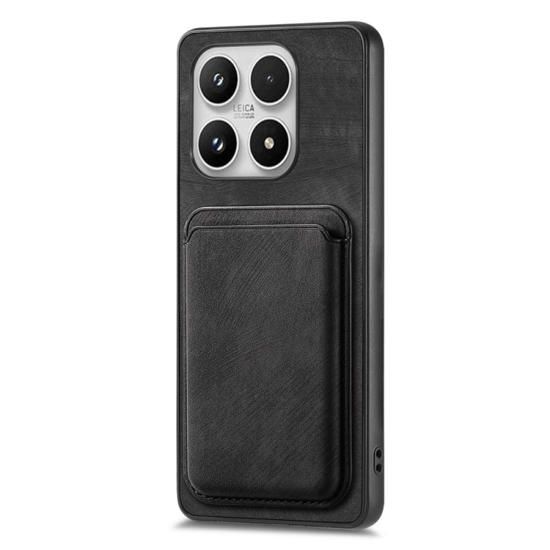 Xiaomi 17 Magnetische hoes met suède-effect en afneembare kaarthouder