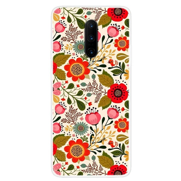 OnePlus 7 Pro Cover gebloemd tapijt