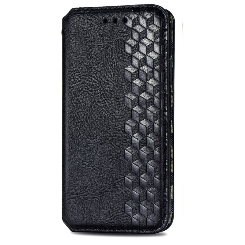 Flip cover Xiaomi 17 Suede Effect Franje Diamond Patroon