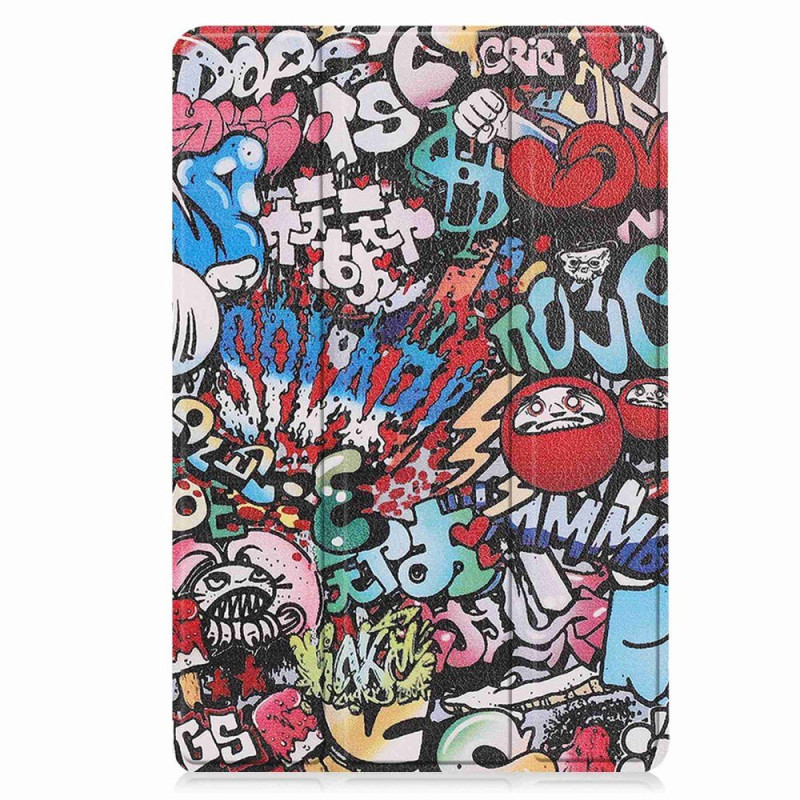 Slimme behuizing Lenovo Tab M10 (Gen 3) TB-328FU / TB-328XU Graffiti