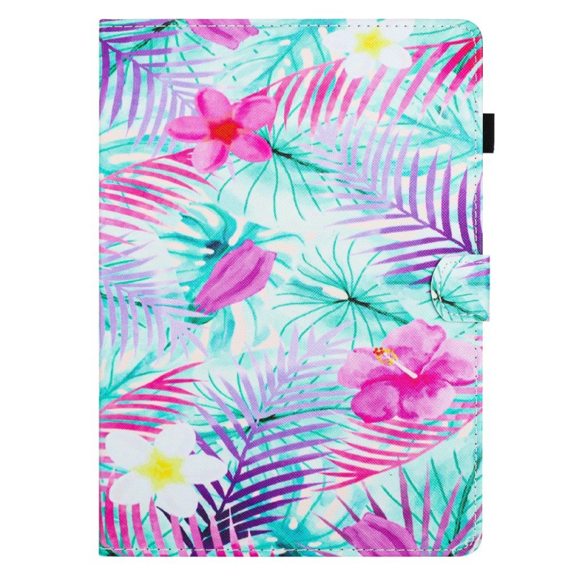 Lenovo Tab M10 (Gen 3) Etui TB-328FU/TB-328XU Bladeren en bloemen