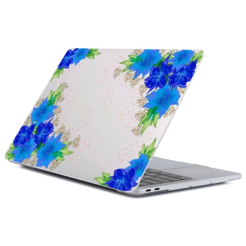 MacBook Air 13'' Etui (2026) / (2025) / (2024) / (2022) Bloemetjesblauw