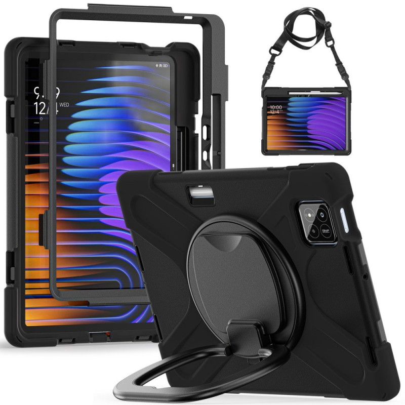 Xiaomi Pad 8 / 8 Pro / 7 / 7 Pro Ultra Rugged Case met Standaard en Schouderriem