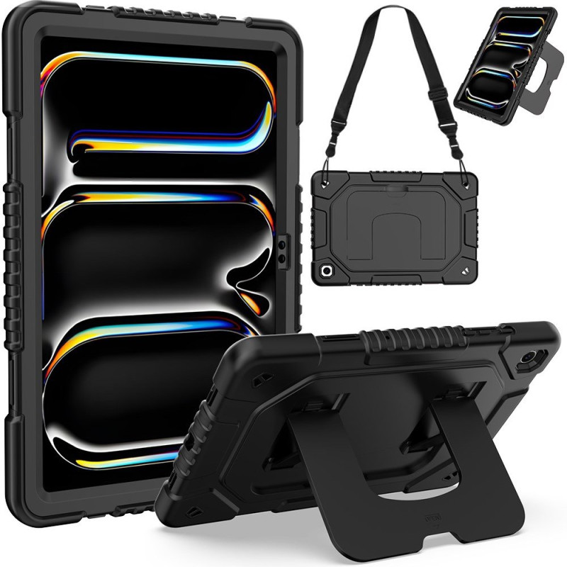 Samsung Galaxy Tab A11 Plus / A9 Plus Hardcase Voet en Schouderriem