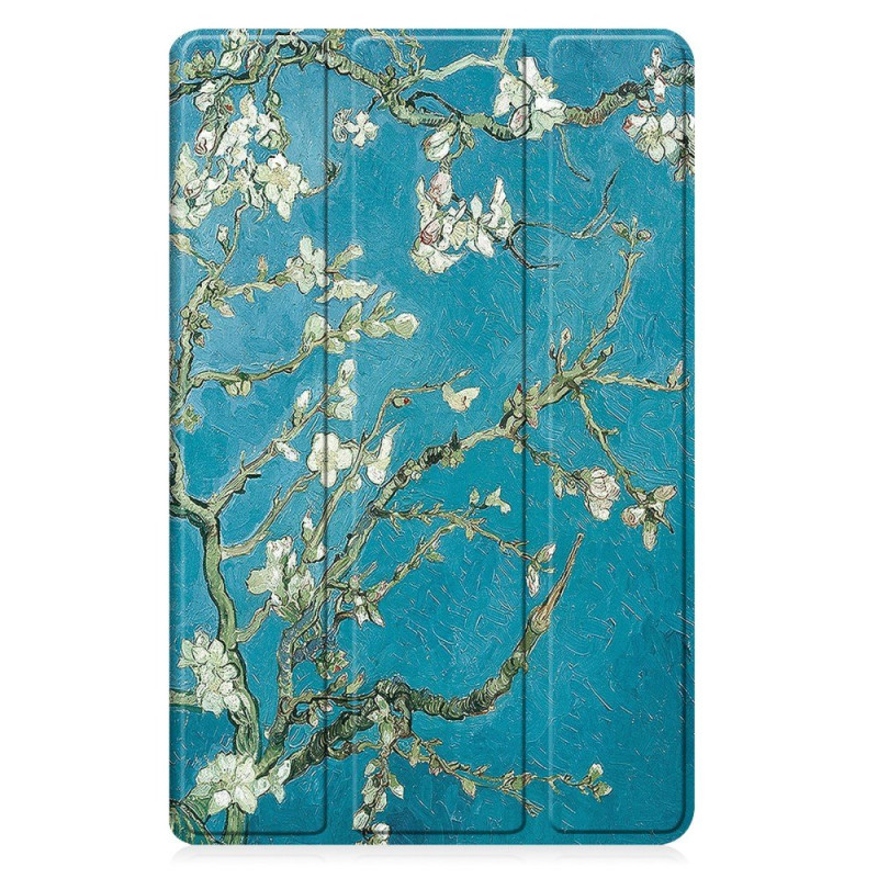 Slimme Samsung Galaxy Tab A11 Plus / A9 Plus hoes Abrikoosbloesem