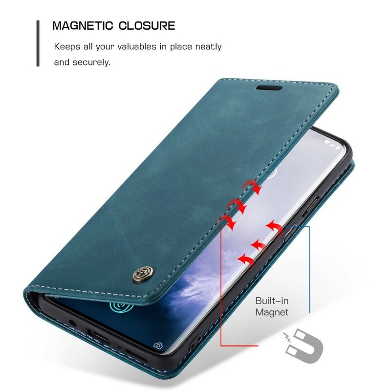 Flip Cover OnePLus 7 Pro CASEME Kunstleer