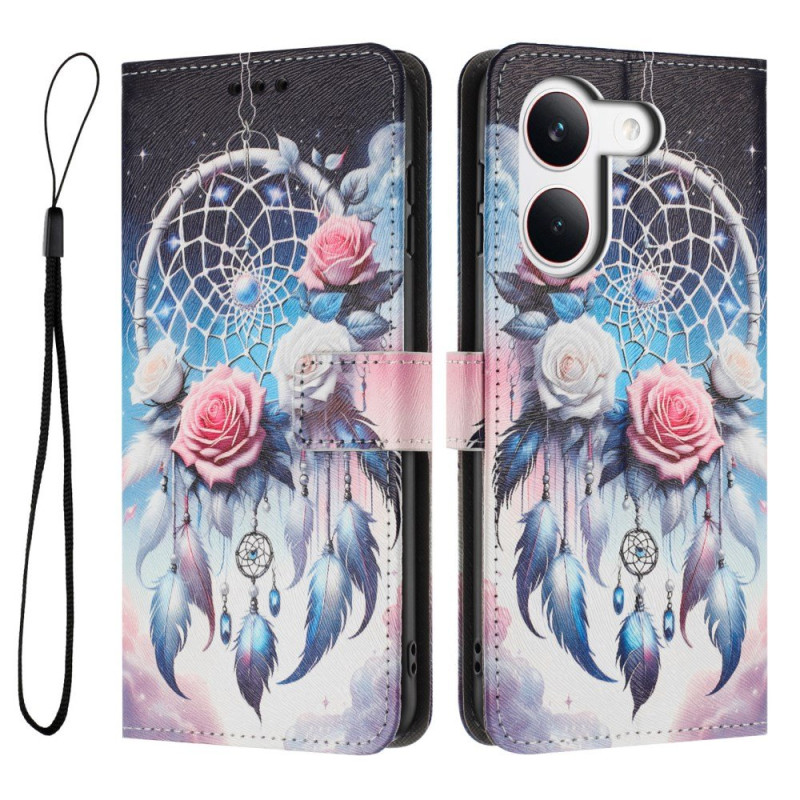 Beschermhoes Poco X8 Pro 5G Dreamcatcher Bloemen