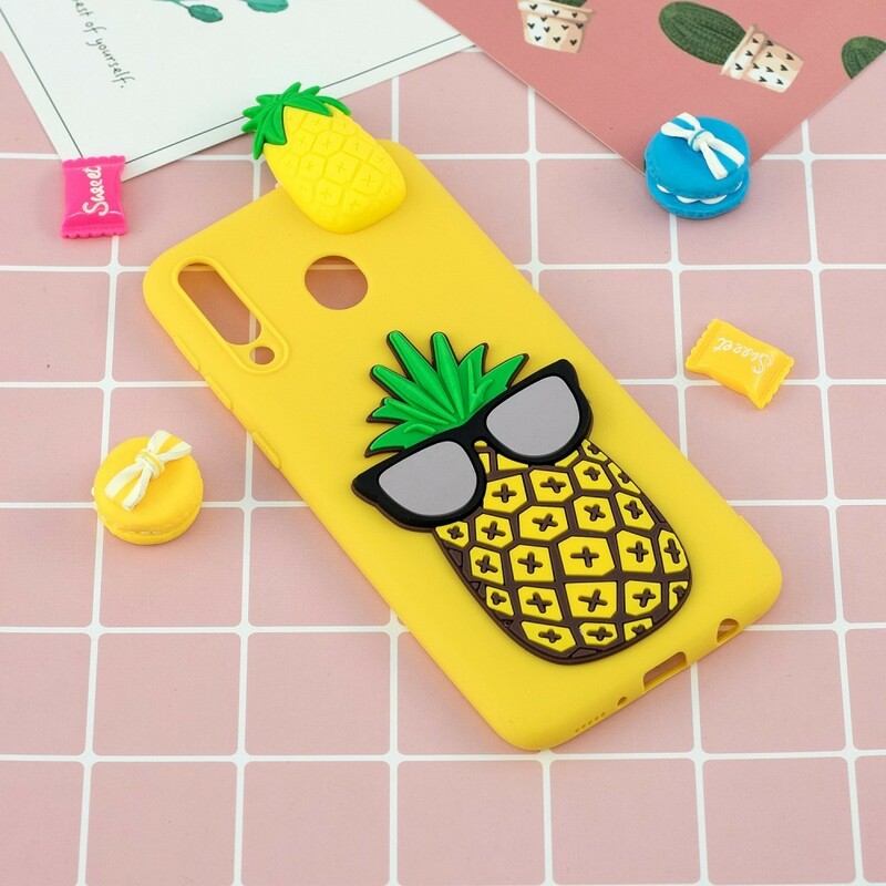 Samsung Galaxy A40 3D Cool Ananas Hoesje