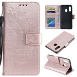 Samsung Galaxy A40 Mandala Zon Hoesje Samsung Galaxy A40 Mandala Zon Hoesje