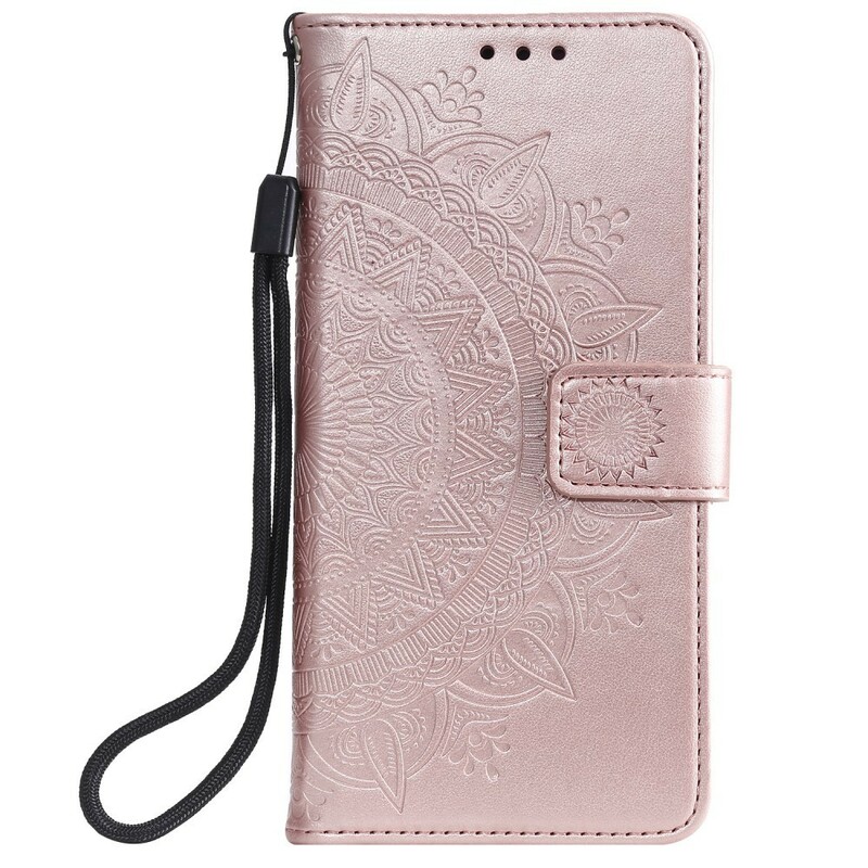 Samsung Galaxy A40 Mandala Zon Hoesje Samsung Galaxy A40 Mandala Zon Hoesje