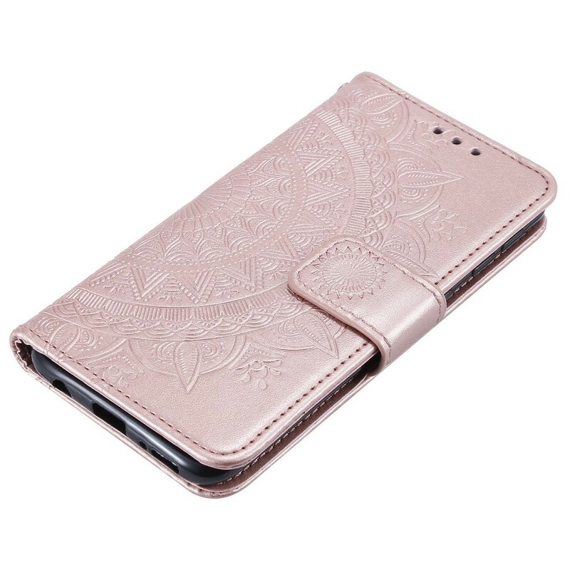 Samsung Galaxy A40 Mandala Zon Hoesje Samsung Galaxy A40 Mandala Zon Hoesje