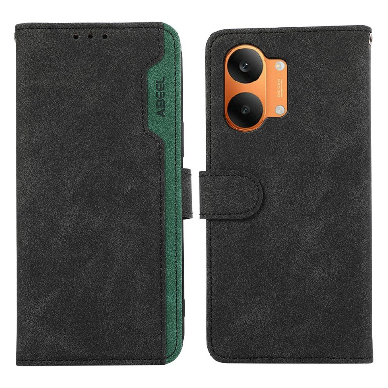 Poco X8 Pro Max 5G Tweekleurig ABEEL hoesje (RFID-blokkering)