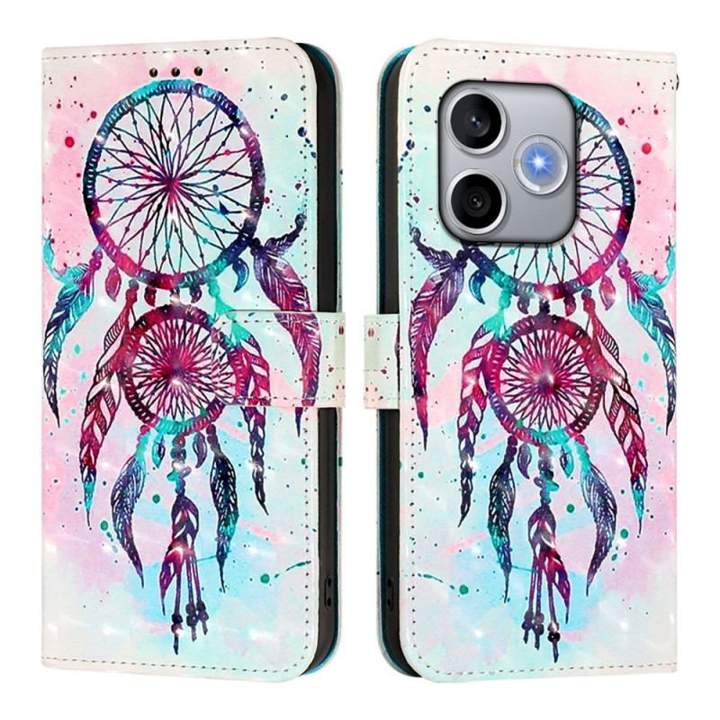 Honor 600 Lite aquarel dromenvanger hoesje