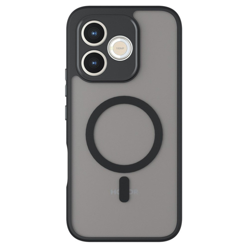 Honor 600 Lite magnetisch hoesje zwart transparant mat