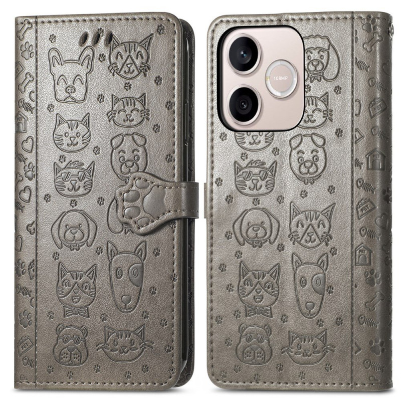 Honor 600 Lite Bewegend Dieren Etui