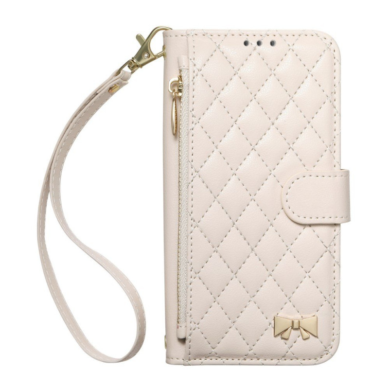 Honor 600 Lite Portemonnee Hoesje Rivet Strik