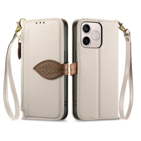 Honor 600 Lite Hoesje Blad...