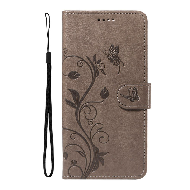 Etui Poco X8 Pro 5G Portemonnee Bloemen