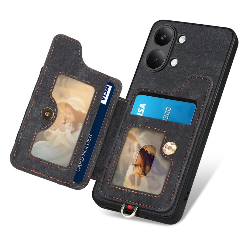 Xiaomi Redmi Turbo 5 Max 5G / Poco X8 Pro Max 5G hoesje - Retro portemonnee met RFID-blokkering