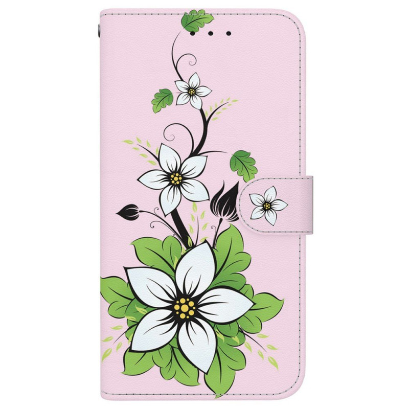 Hoesje Oppo A6 5G / A6X 5G / 4G Lelie patroon