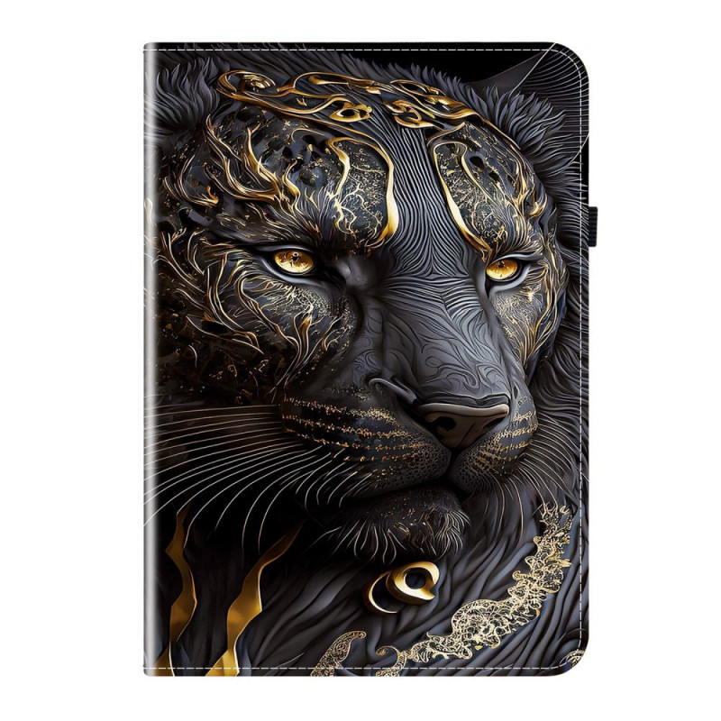 Xiaomi Redmi Pad 2 Lion zwart-goud hoesje