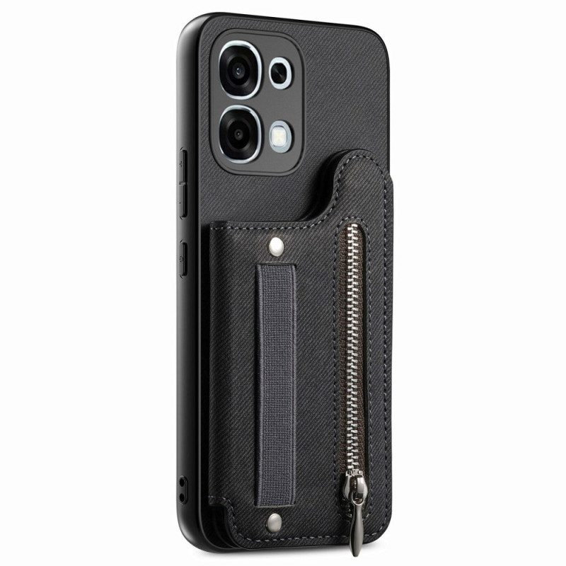 Hoesje Oppo A6 5G Anti-RFID Portemonnee met Handriem