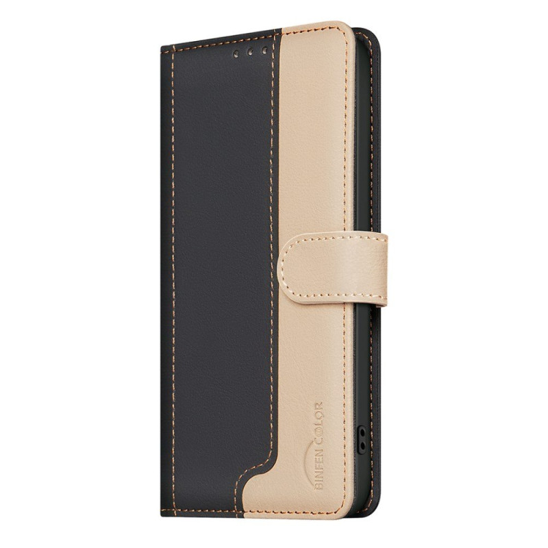 Housse Oppo A6 5G / A6X 5G / 4G Bicolore BINFEN COLOR (Blocage RFID)