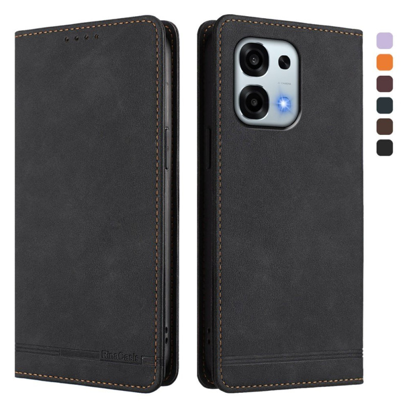 Flip cover Oppo A6 5G / A6X 5G / 4G RFID-blokkering