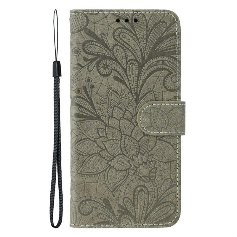 Hoesje Motorola Edge 60 Neo / 50 Neo Bloemen Kant