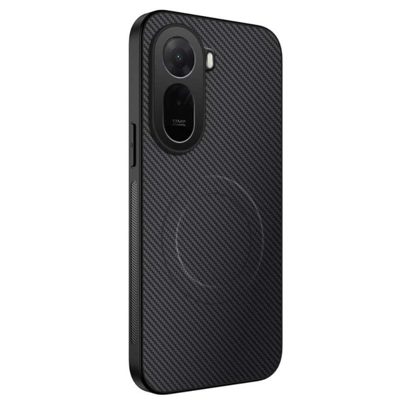 Xiaomi Redmi A7 Pro magnetisch hoesje met carbonstructuur