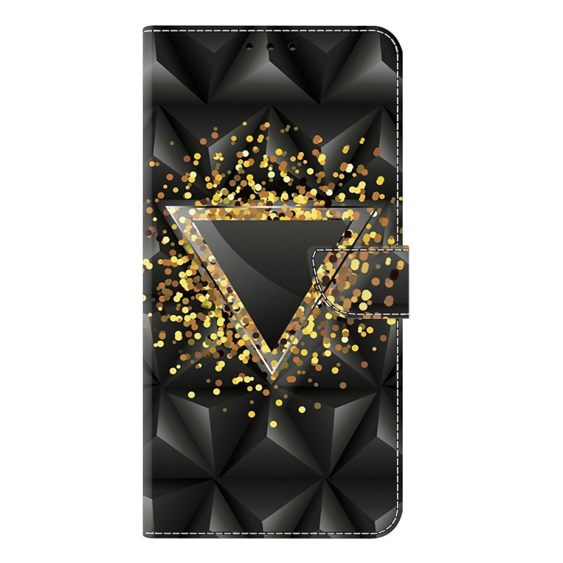 Hoesje Motorola Edge 70 Fusion Driehoek Goud