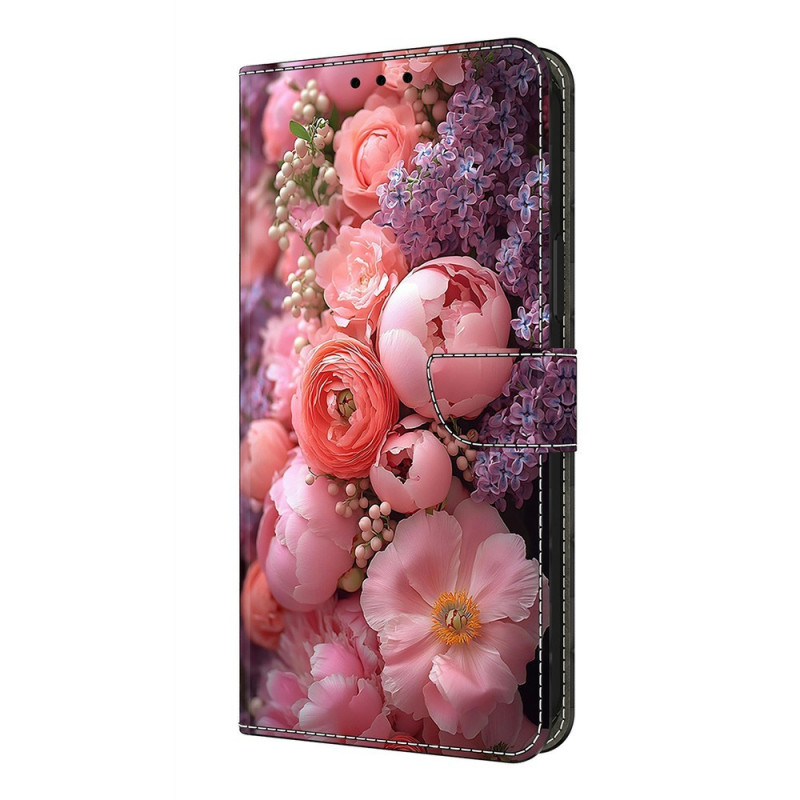 Hoesje Motorola Edge 70 Fusion Floralie Roze