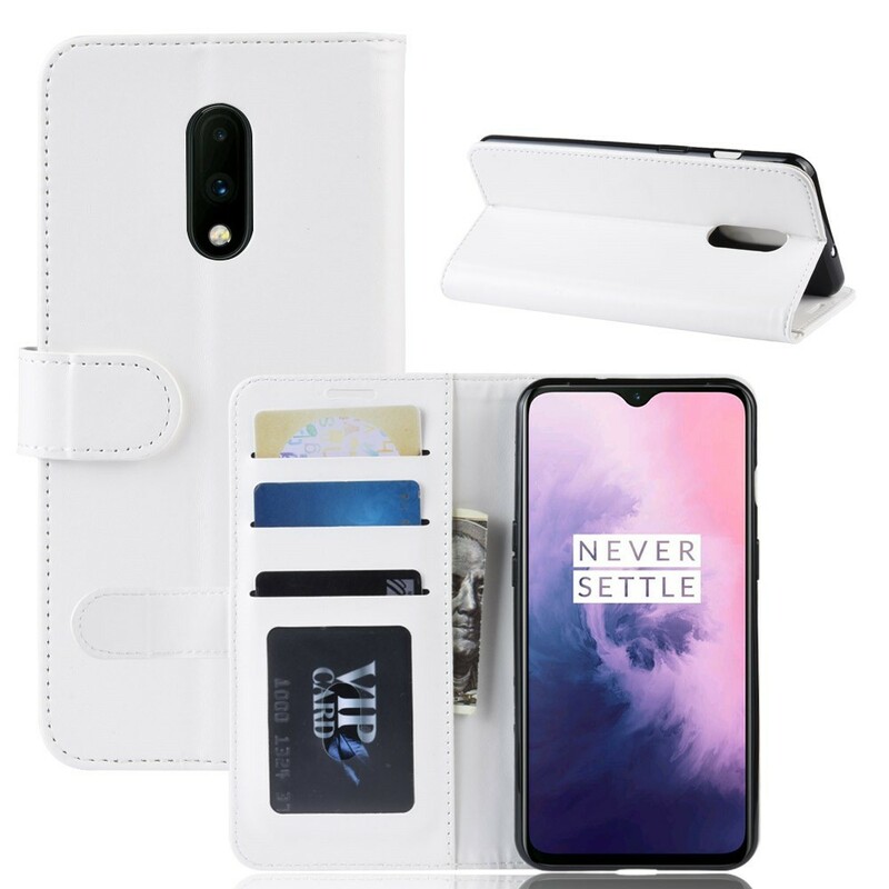 OnePlus 7 Kunstleer Premium Case