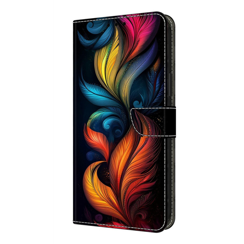 Hoesje Motorola Edge 70 Fusion Gekleurde Veren