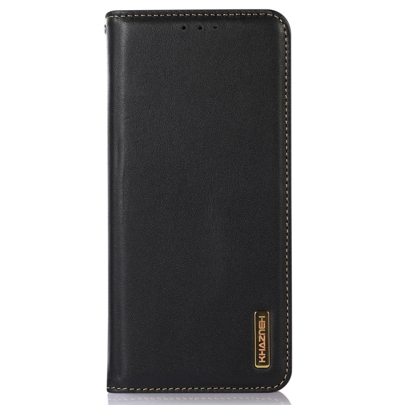Flip Cover Moto G77 / G67 Leer KHAZNEH