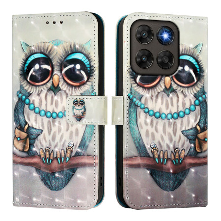 Moto G77 / G67 Miss Uil Hoesje