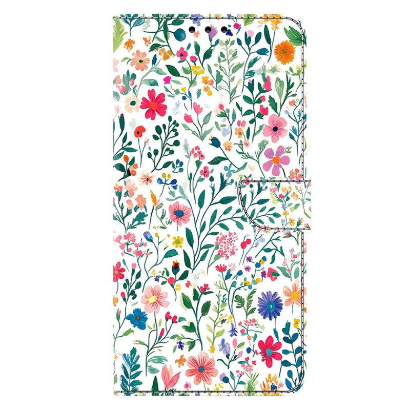 Moto G77 / G67 Fleurs des Champs hoesje