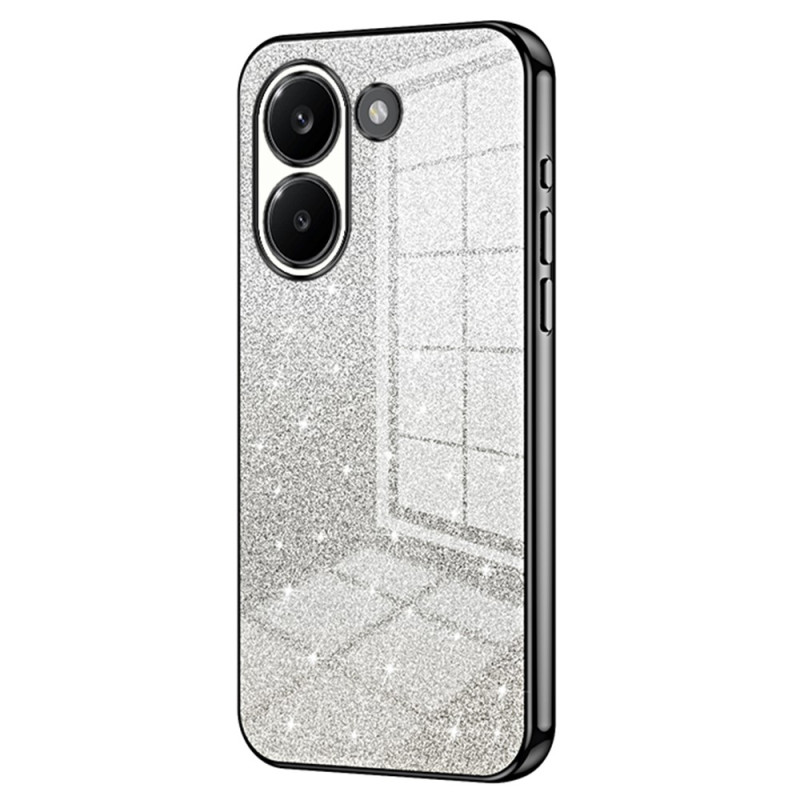 Hoesje Poco X8 Pro Ontwerp Glitter Kleurverloop