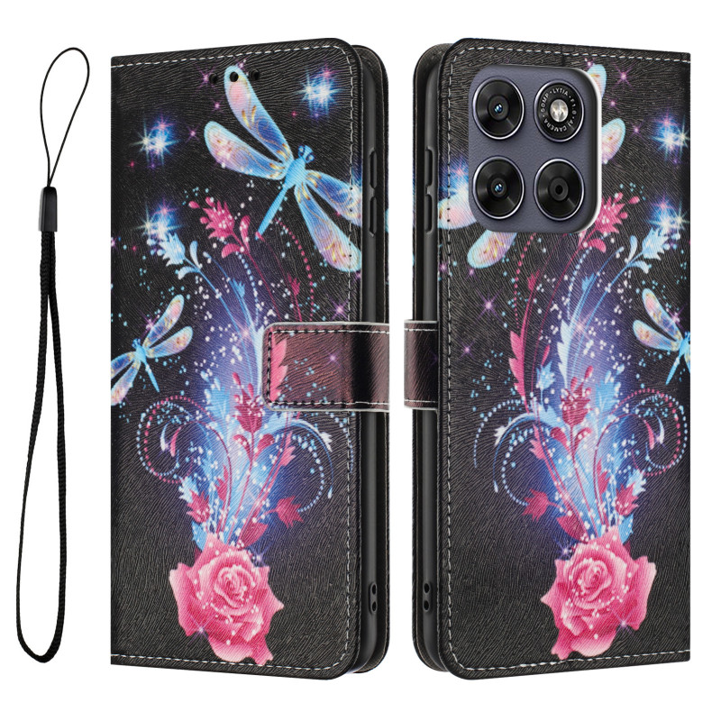 Moto G77 / G67 Hoesje Libellen