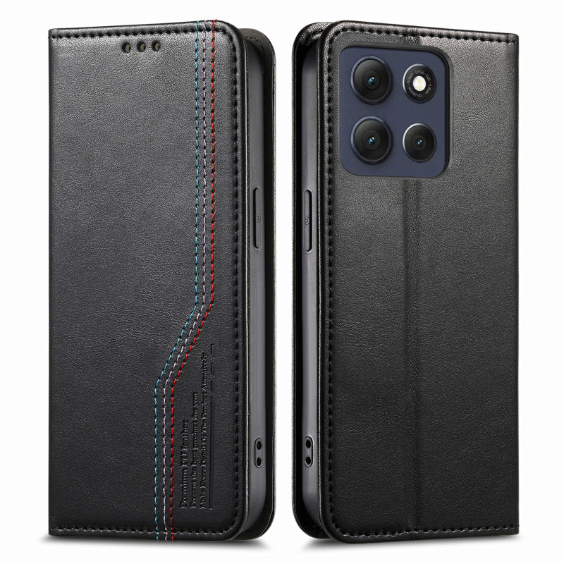 Moto G77 / G67 Cover Elastische Zijband