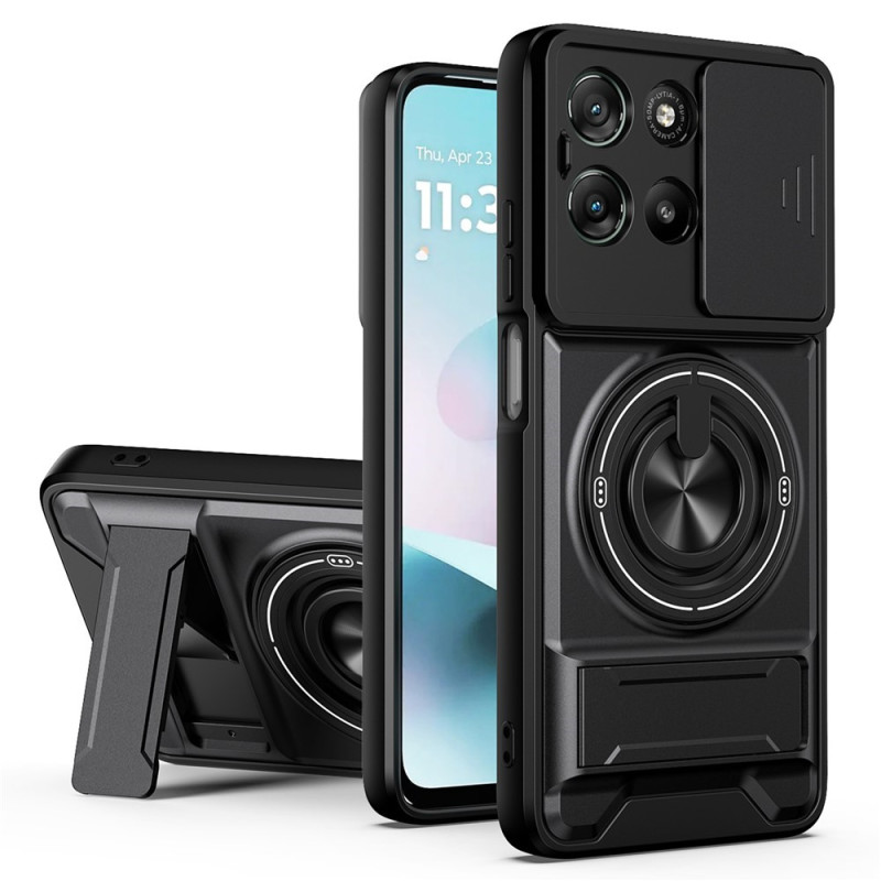 Moto G77 / G67 Ultrabestendig Hoesje met Ondersteuning en Camerabescherming
