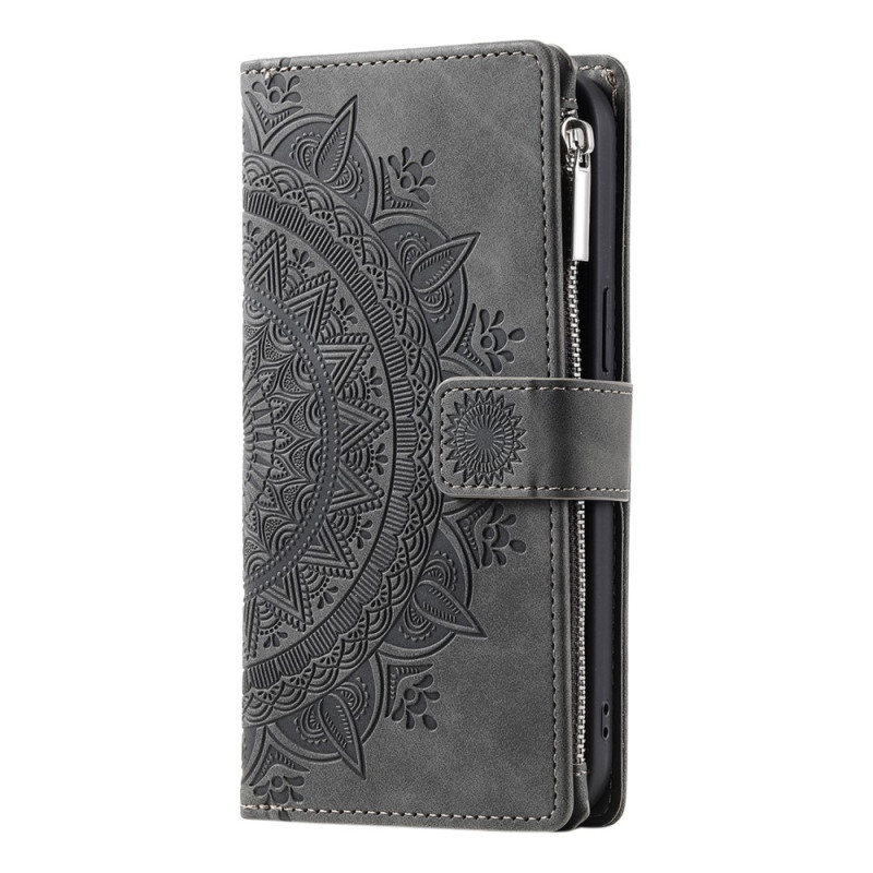 Etui Nothing Phone (4a) Portemonnee Suède effect Mandala