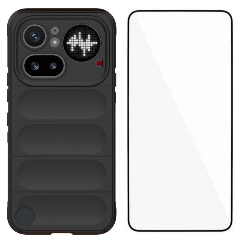 Nothing Phone (4a) Pro anti-slip behuizing met screenprotector