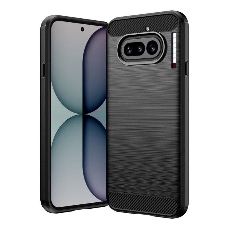 Nothing Phone (4a) Pro Geborsteld Koolstofvezel Hoesje