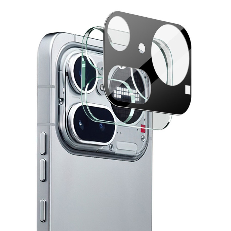 Gehard glas beschermende lens voor Nothing Phone (4a) Pro (zwart)