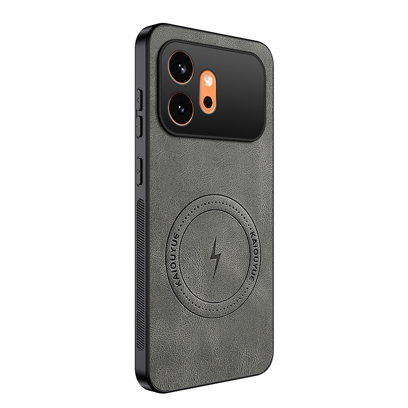 Honor 600 Magnetisch Leren Effect Hoesje