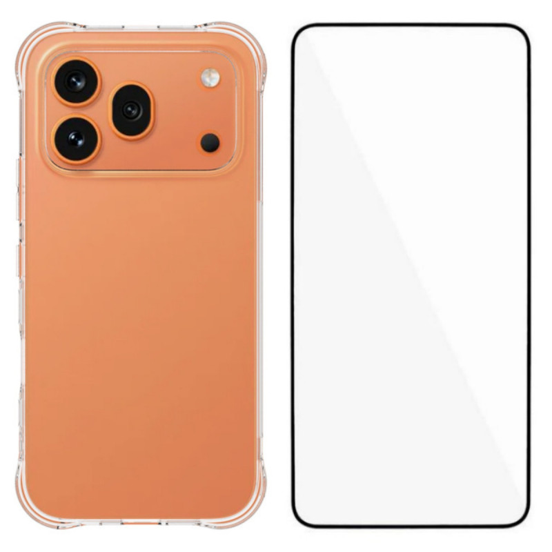 Coque Honor 600 Pro Transparente Renforcée avec Protecteur Écran