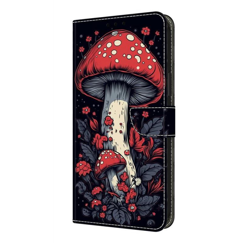 Samsung Galaxy A27 5G Paddestoel Hoesje Rood
