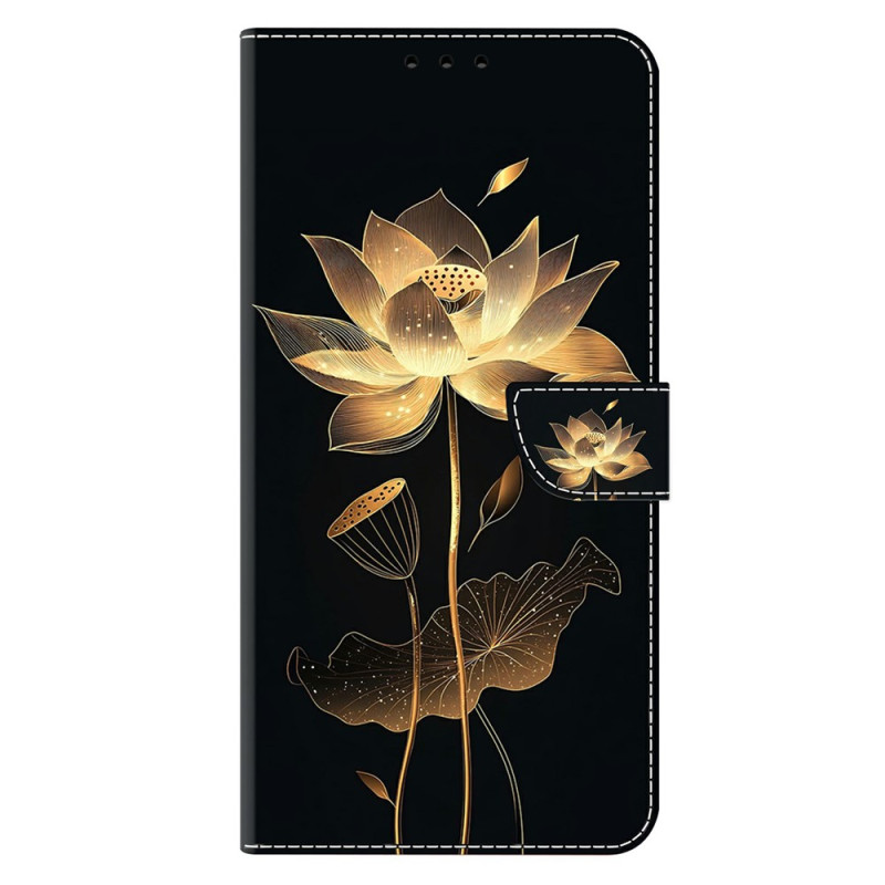 Samsung Galaxy A27 5G Hoesje Lotus Geborduurd