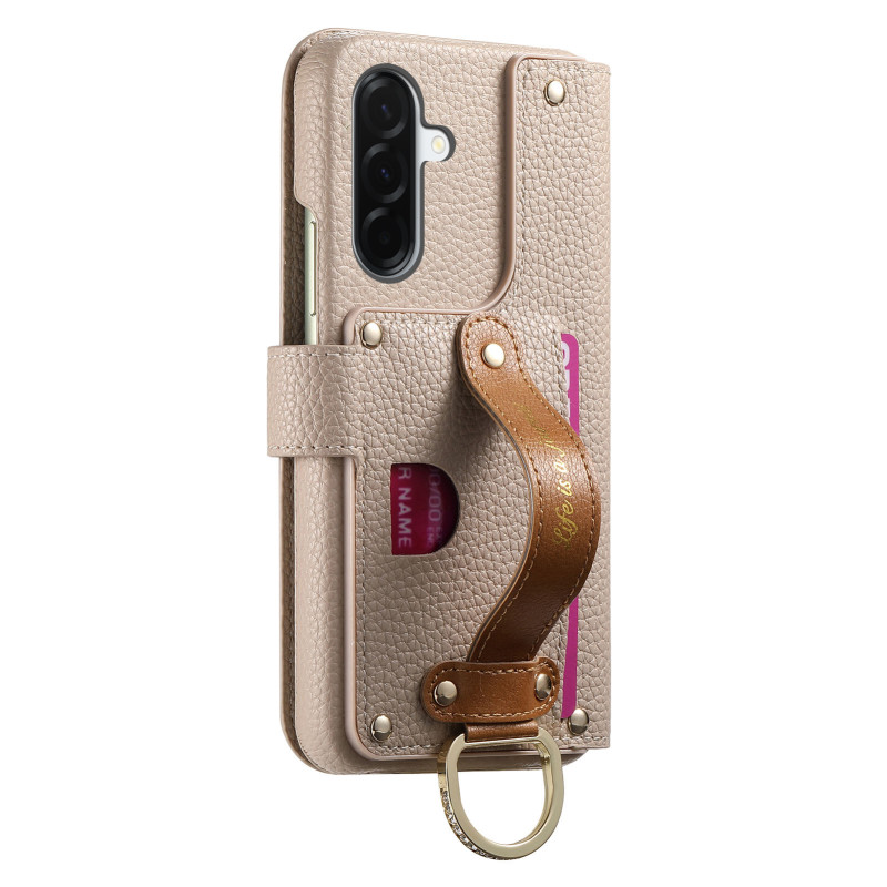 Samsung Galaxy A27 5G Hoesje Handmatig Riempje en RFID-bescherming